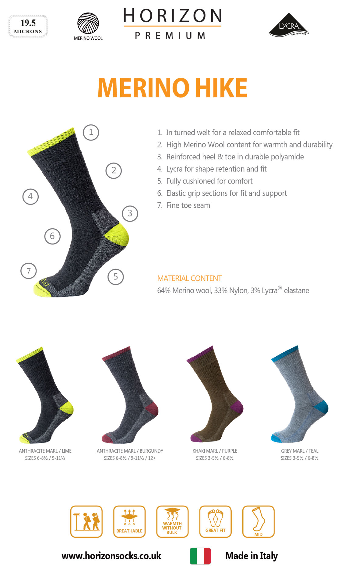 Premium Merino Hike Socks Guide