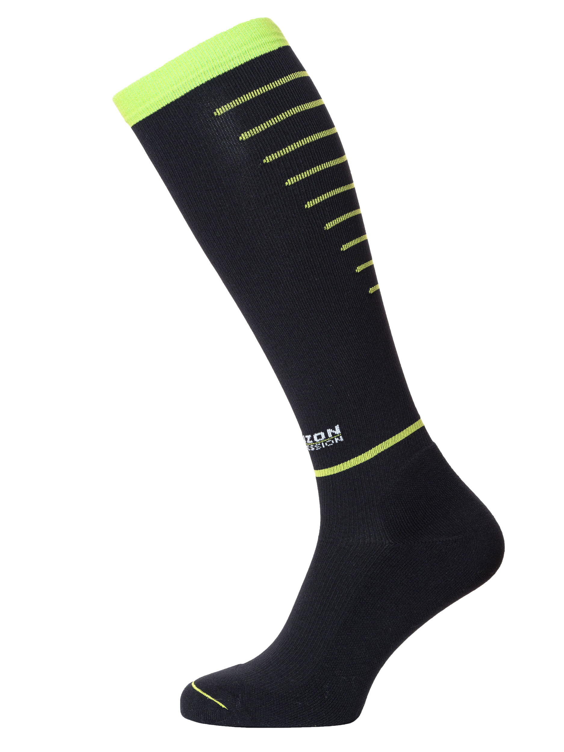 Compression Over Calf Black/Green