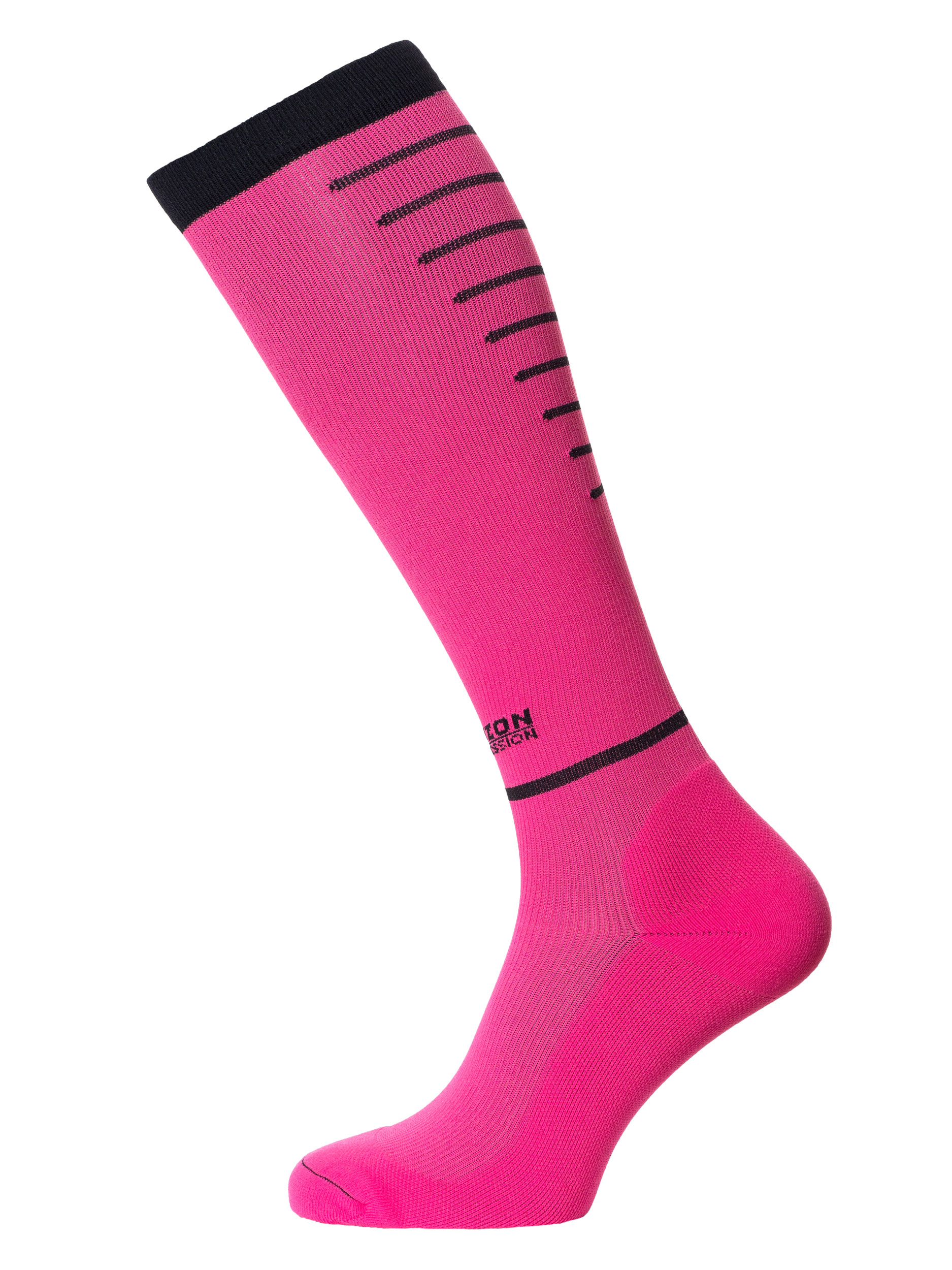 Compression Over Calf Cerise/Black