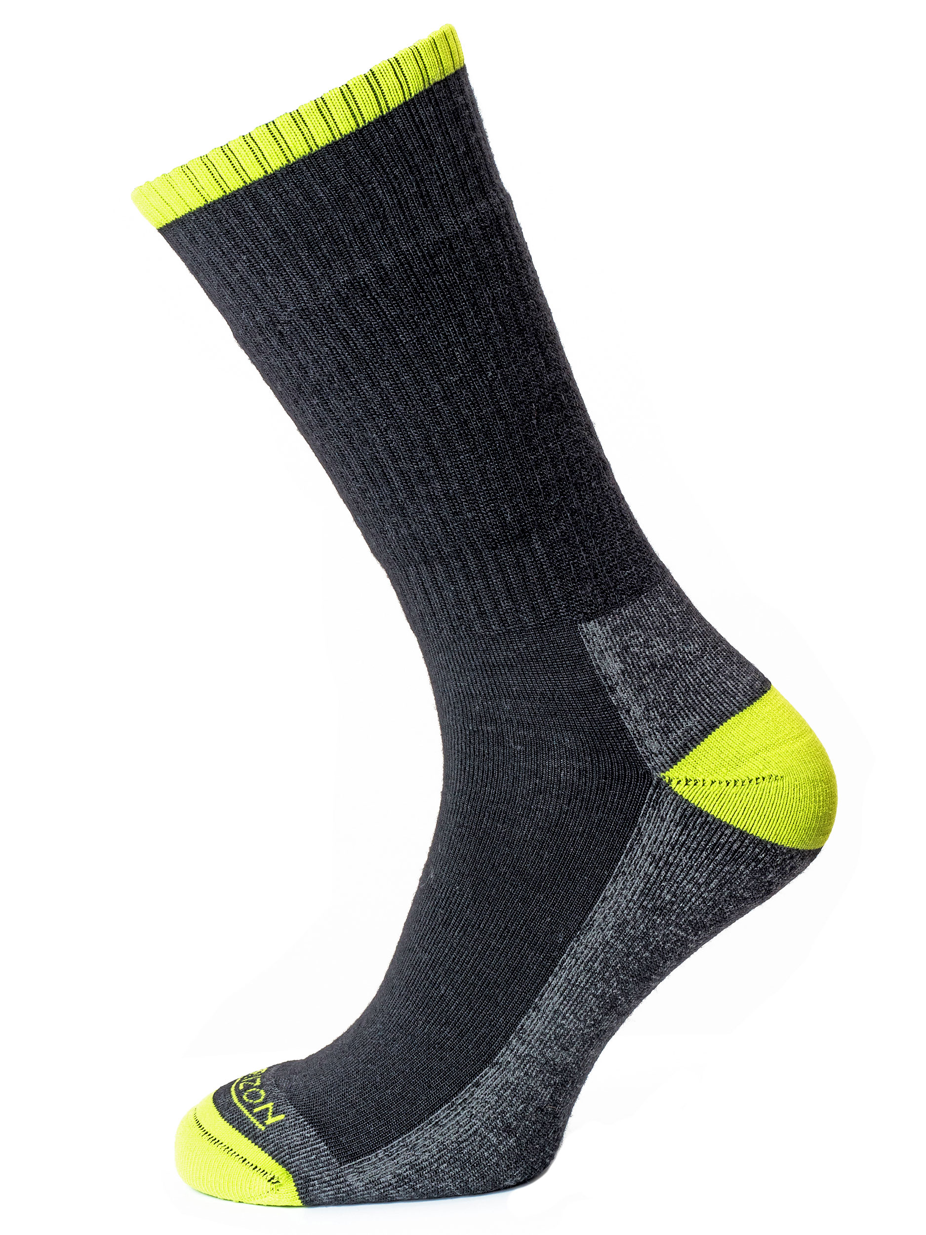 Merino Hike Anthracite Marl/Lime