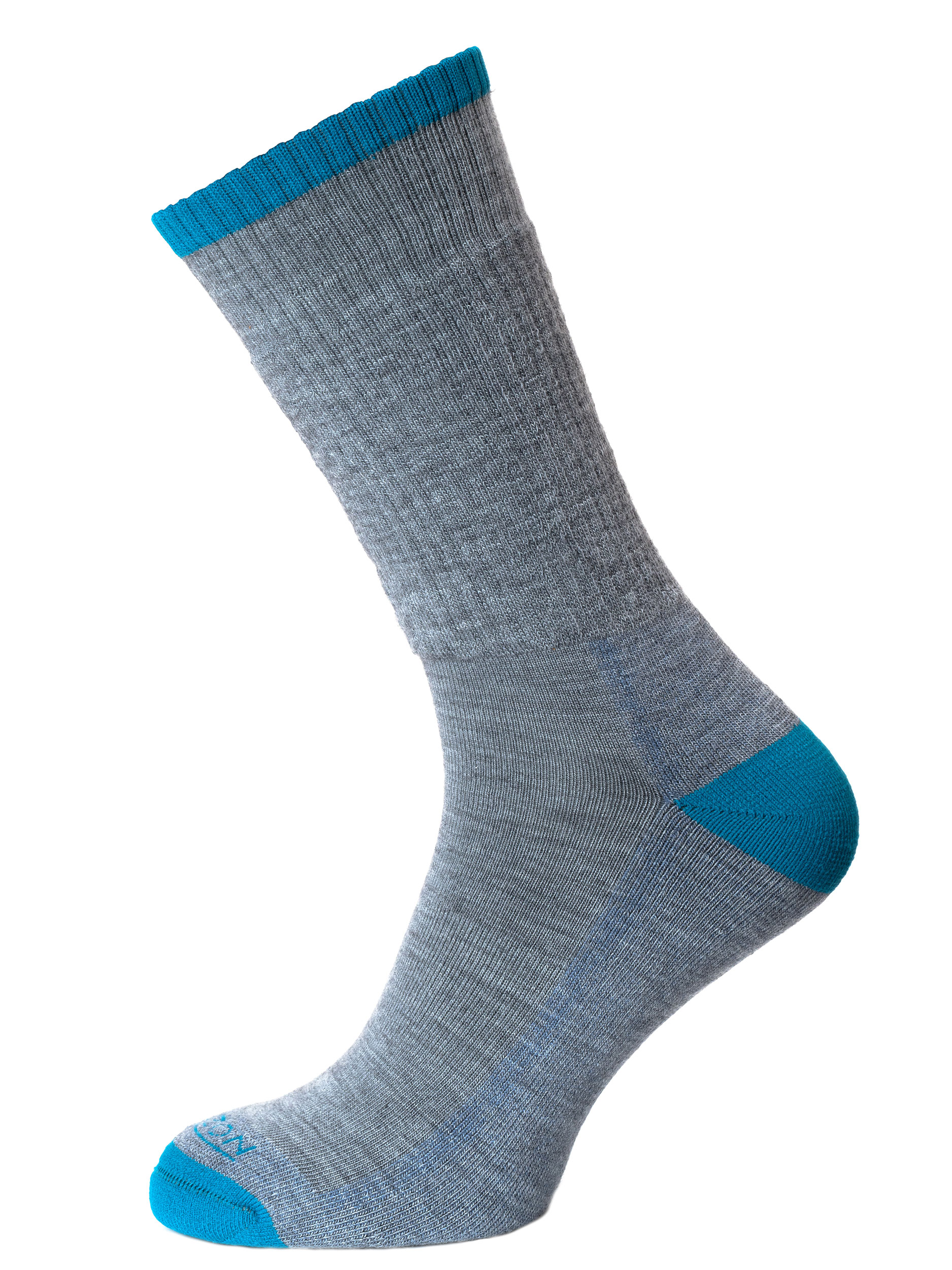 Merino Hike Grey Marl/Teal