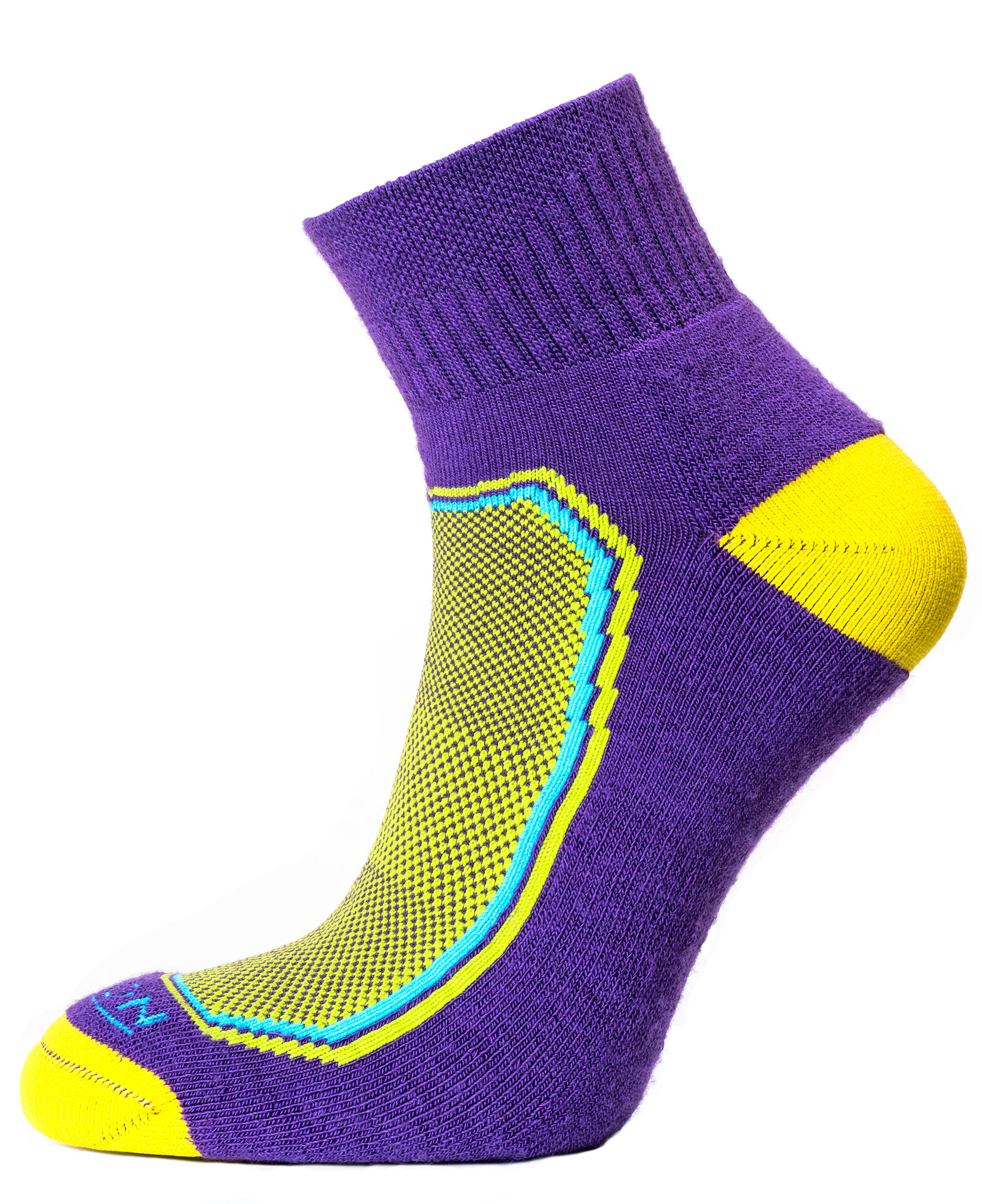 Premium Quarter Purple/Yellow