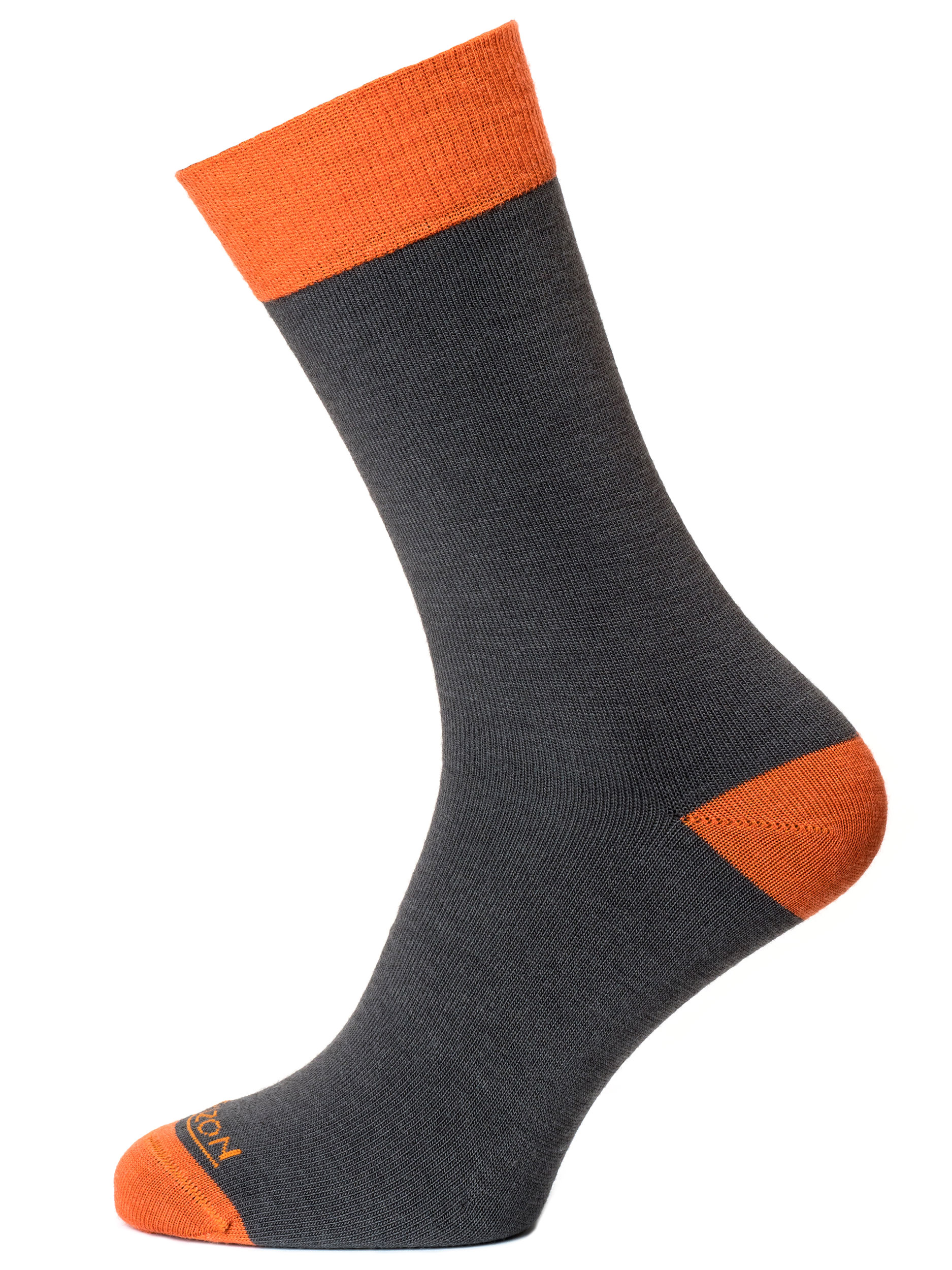 Horizon Premium Travel Socks Graphite/Burnt Orange