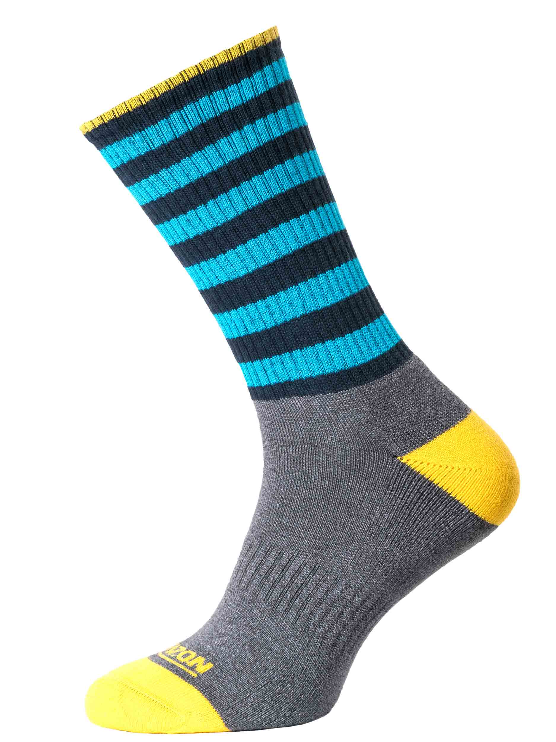 Bamboo/Cotton Socks Charcoal Marl/Denim