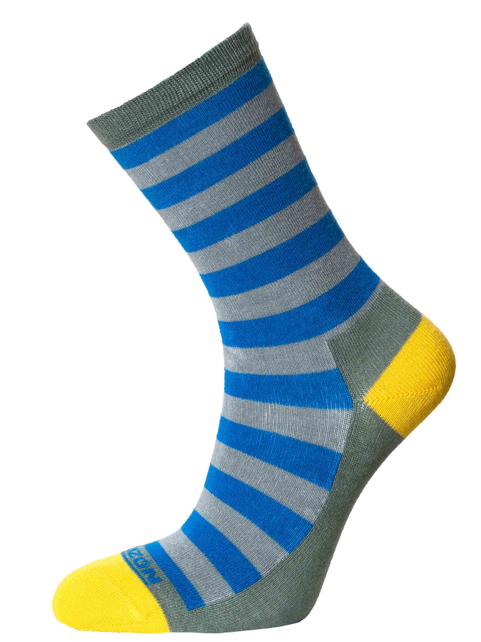 Bamboo Socks Royal/Yellow