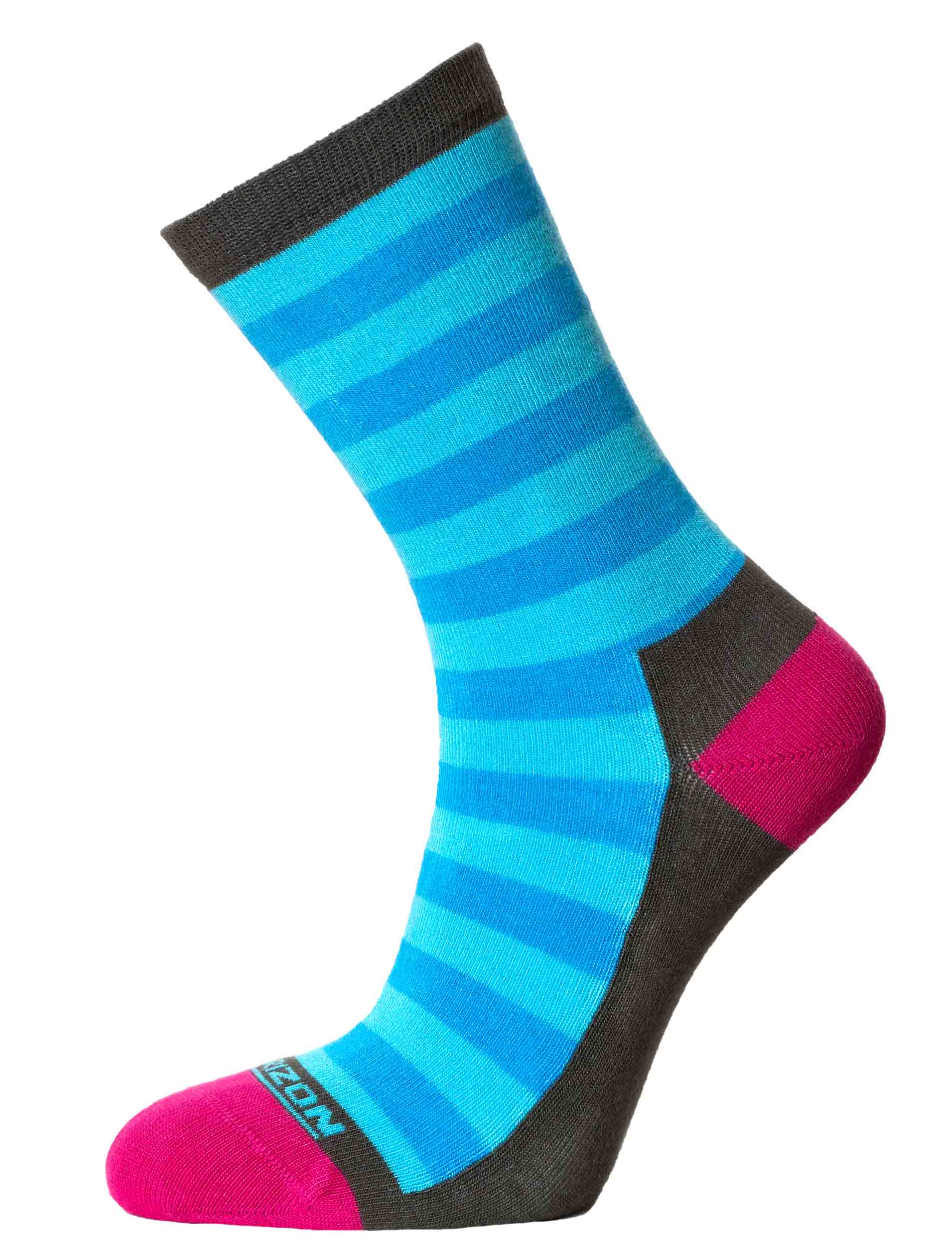 Bamboo Socks Sage/Turquoise/Pink