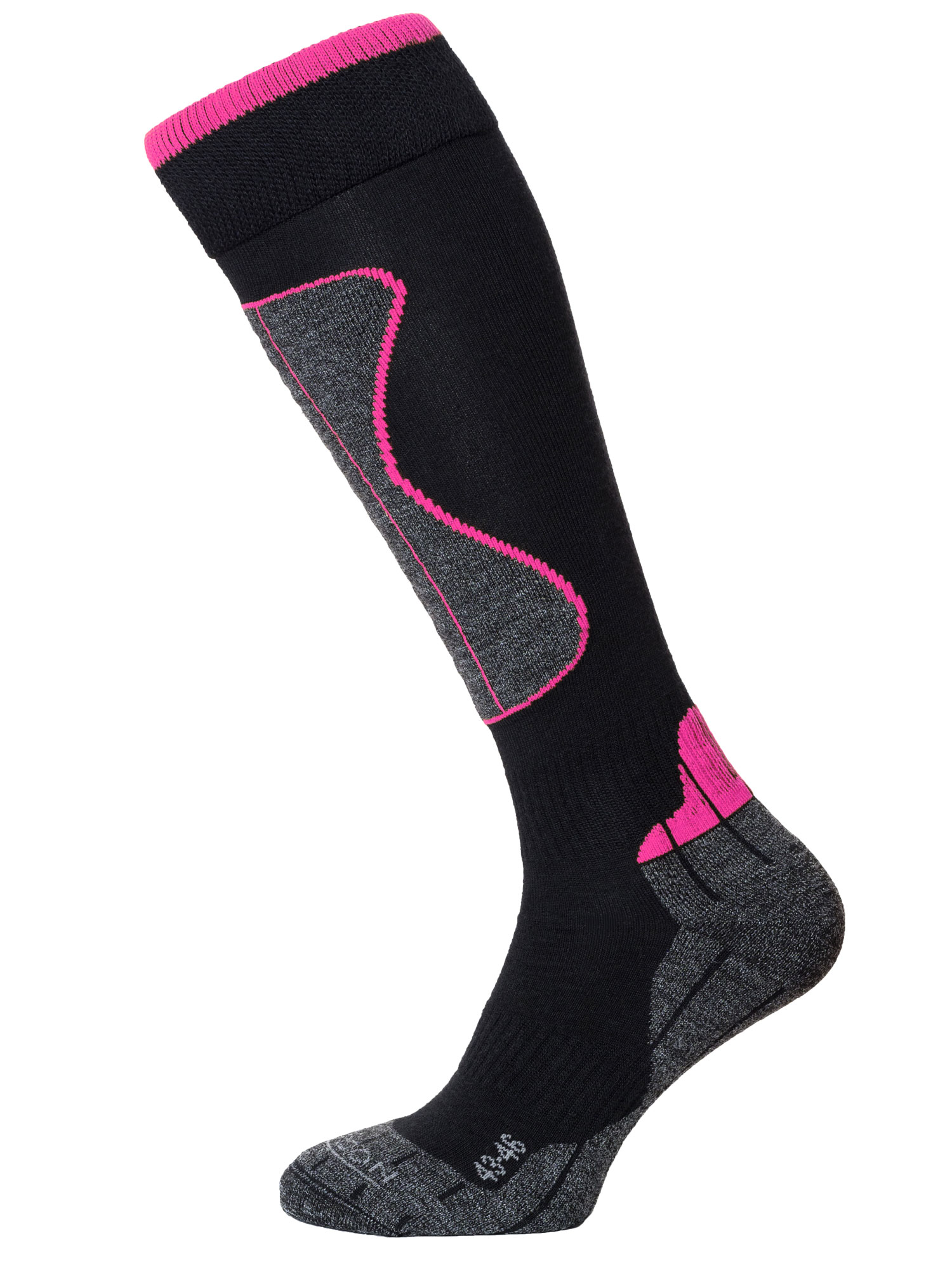 Winter Sport Technical Merino – Black / Cerise