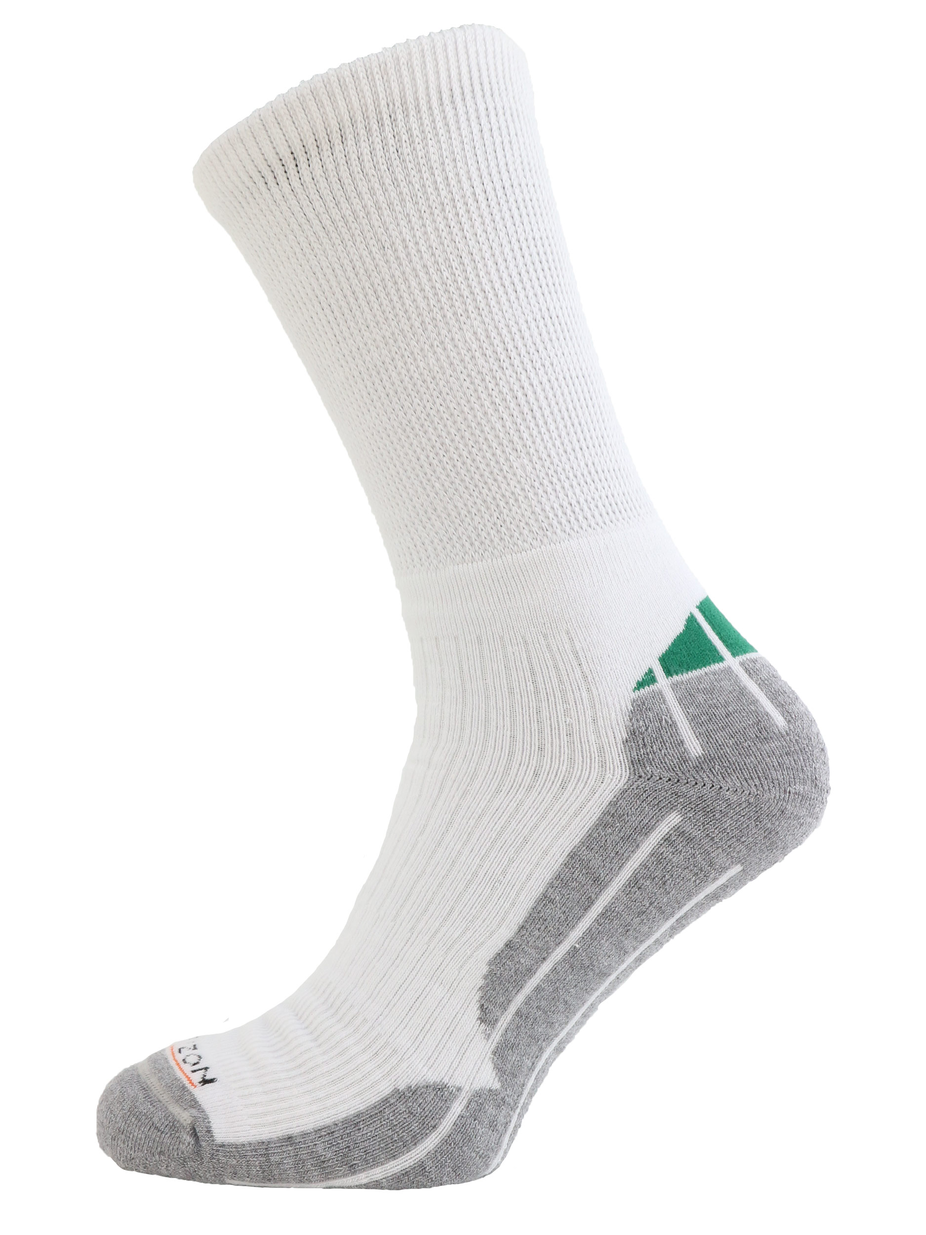 Coolmax Crew White/Green 8-12