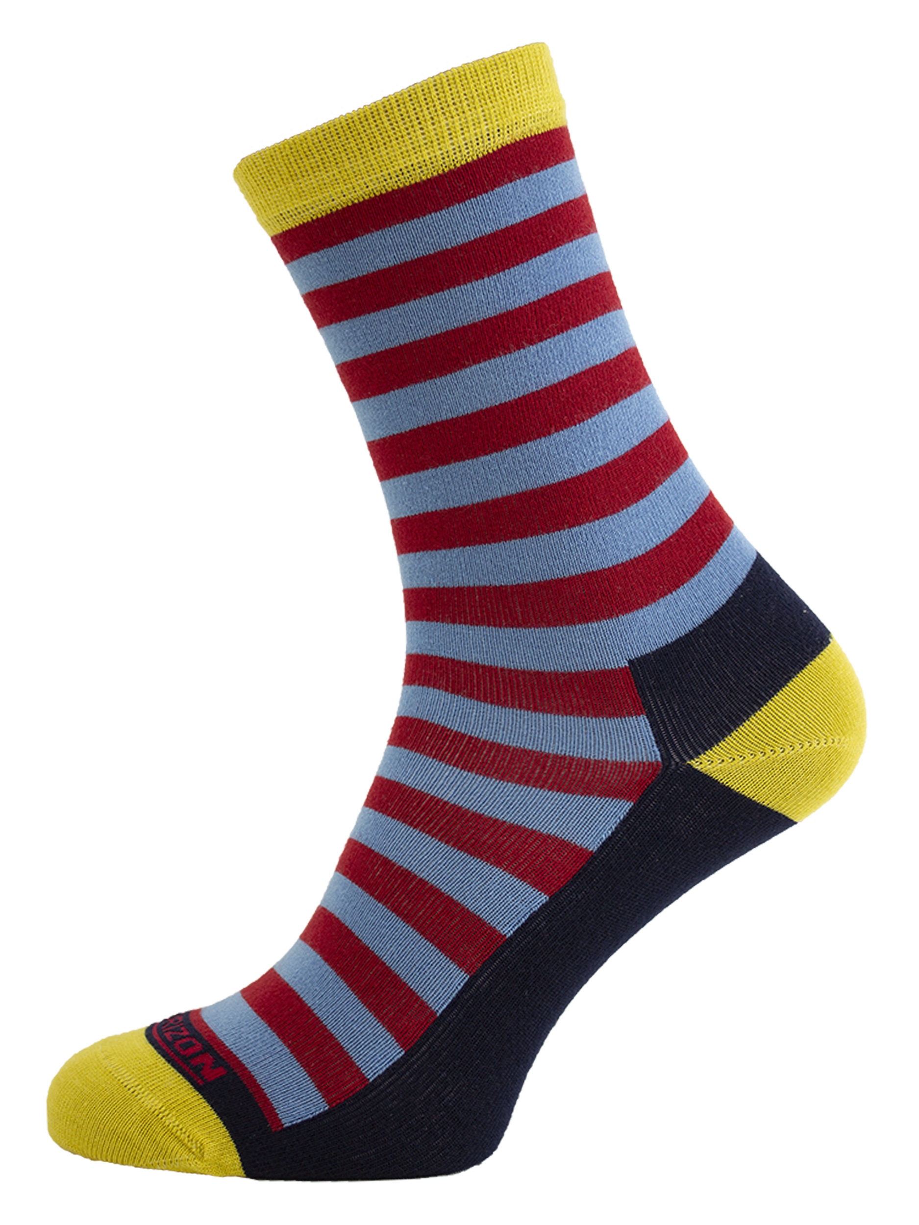 Bamboo Socks Cornflower/Chilli