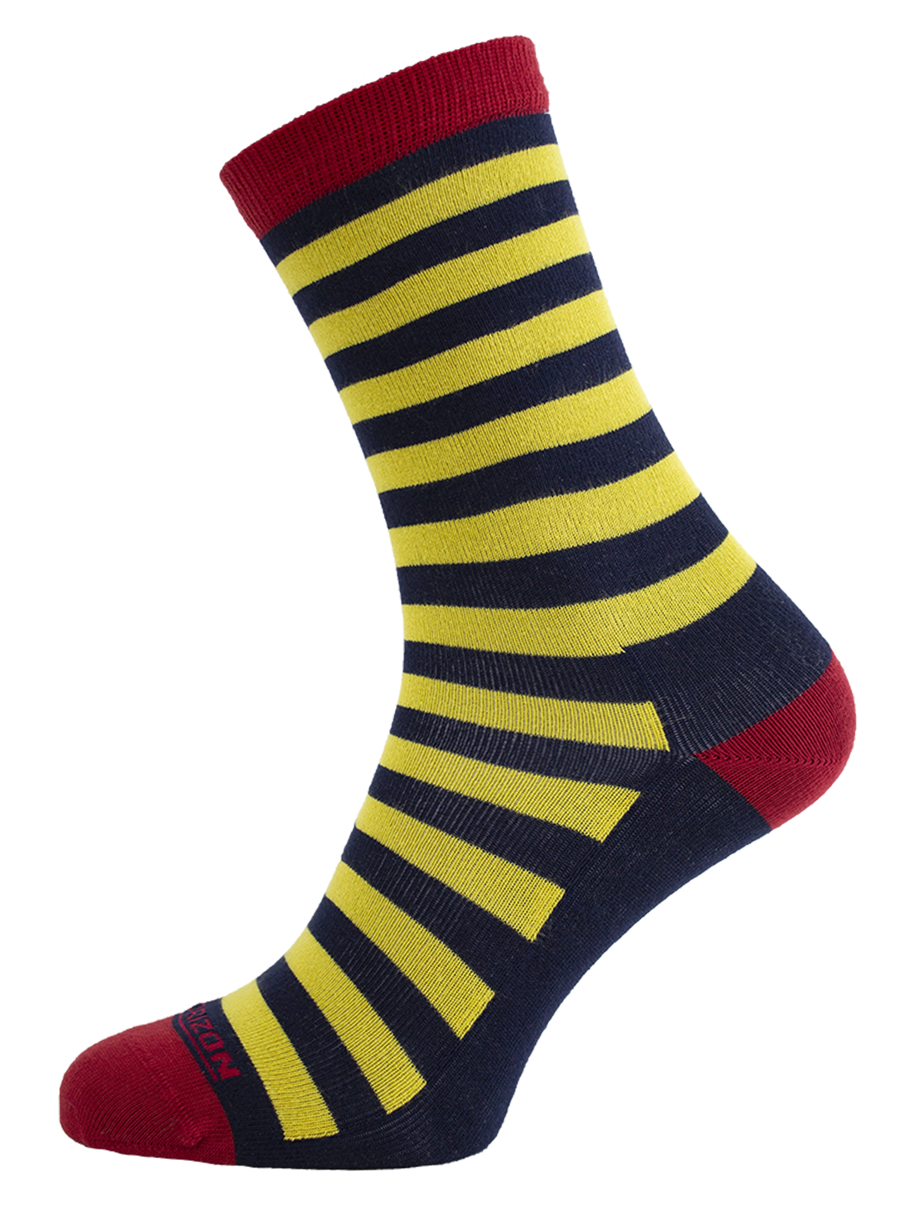 Bamboo Socks Navy/Gold