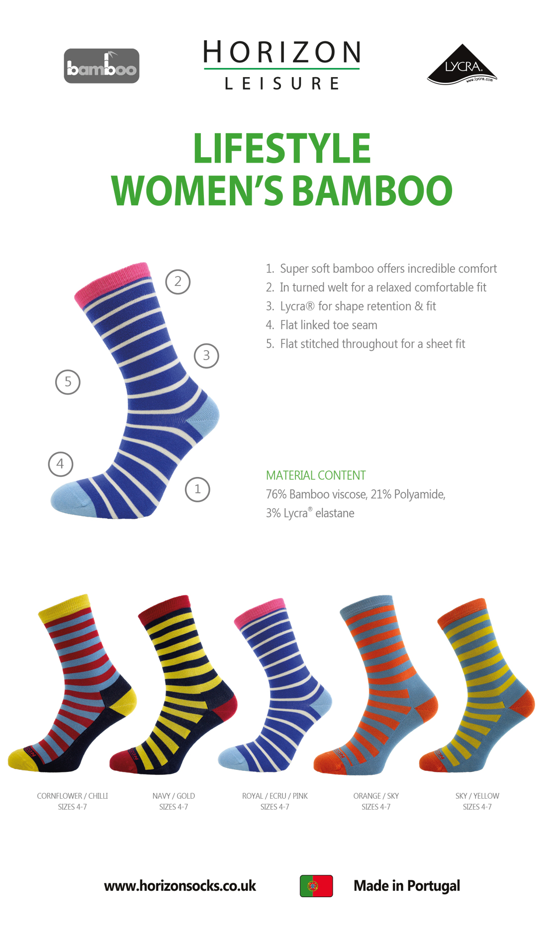 Leisure Golf Bamboo Women's 2 Guide