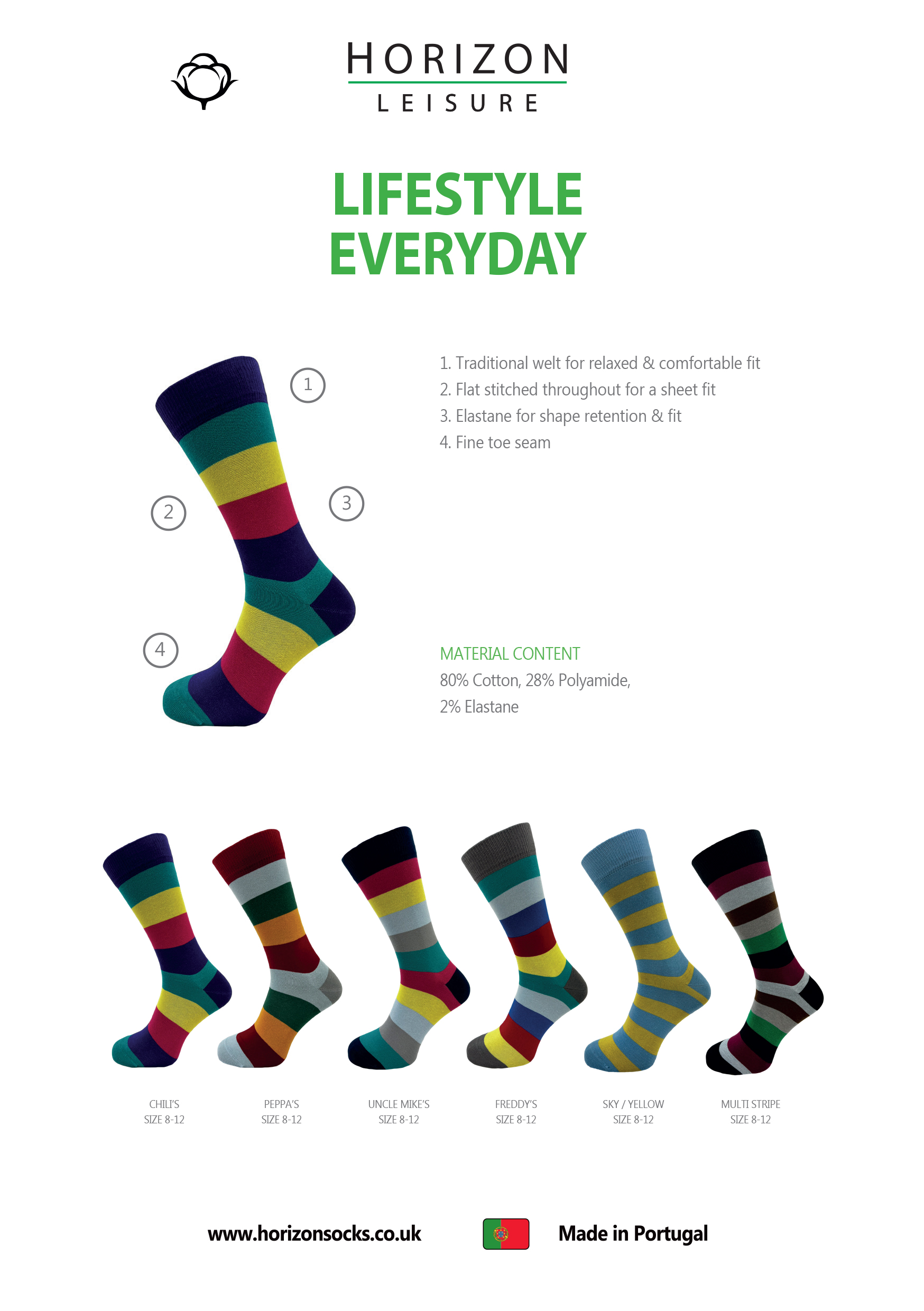 Lifestyle Everyday Sock Guide